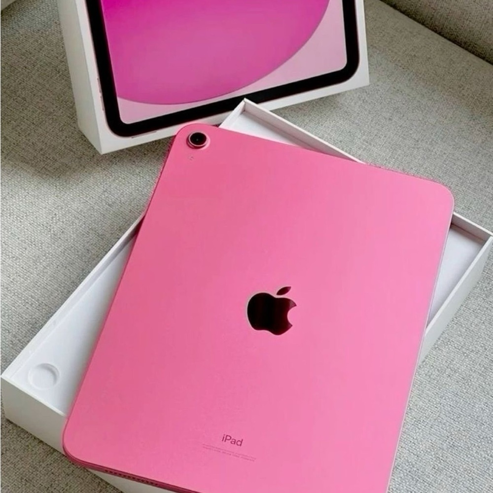 Apple Tablet in Vibrant Pink